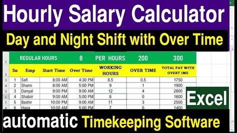 5am to 9pm is how many hours|hourly wage calculator.